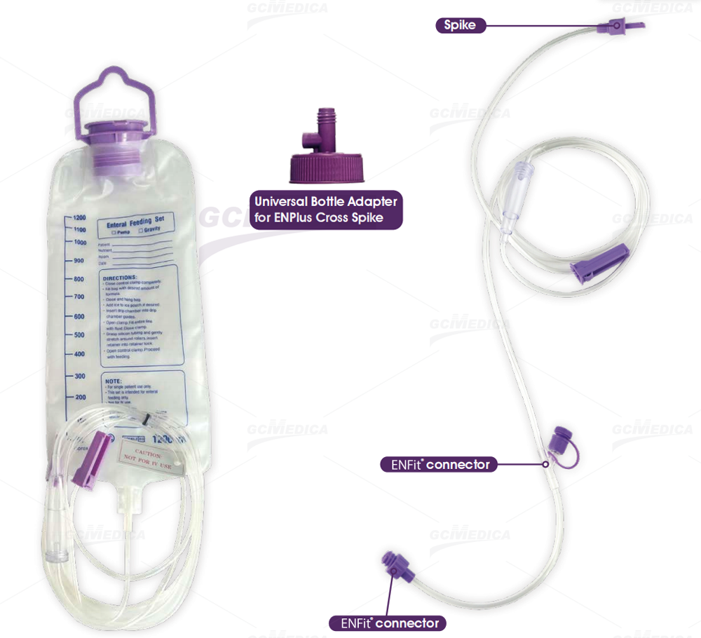 enteral feeding bag