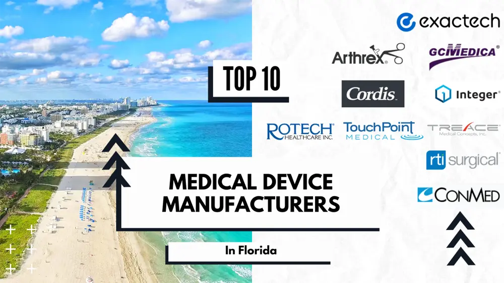 Top 10 medicinsk udstyr fabrikanter i Florida